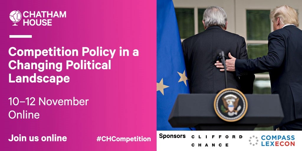 Chatham House competition law conference 2020