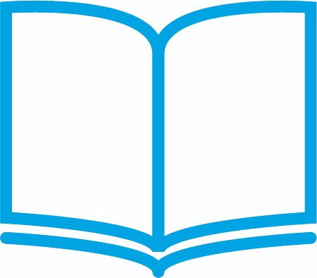 graphic of an open book